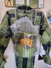 Load image into Gallery viewer, Disguise Halo Infinite Master Chief Deluxe Child Costume, Jumpsuit (Med / 7-8)
