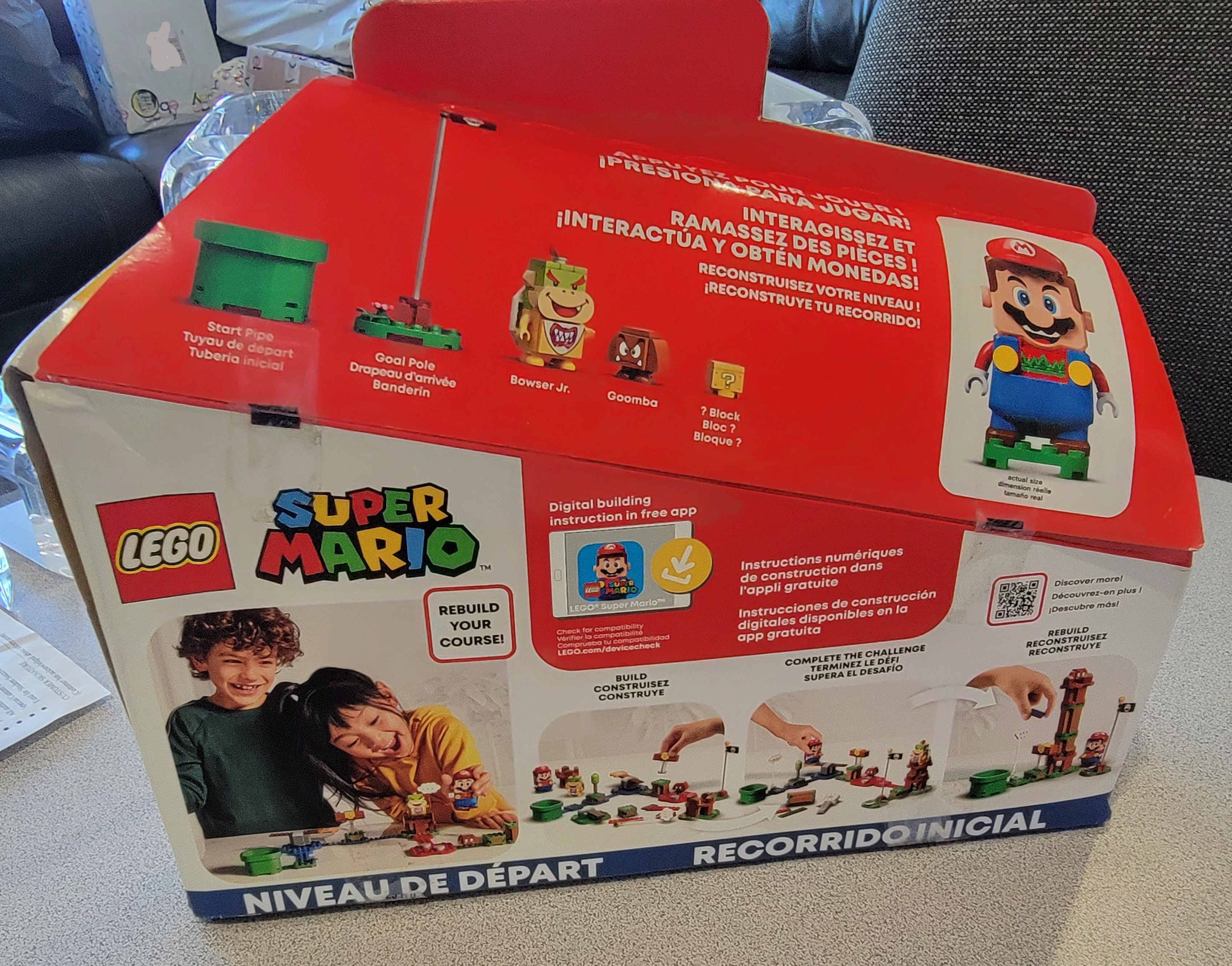 Lego mario starter set building instructions hot sale