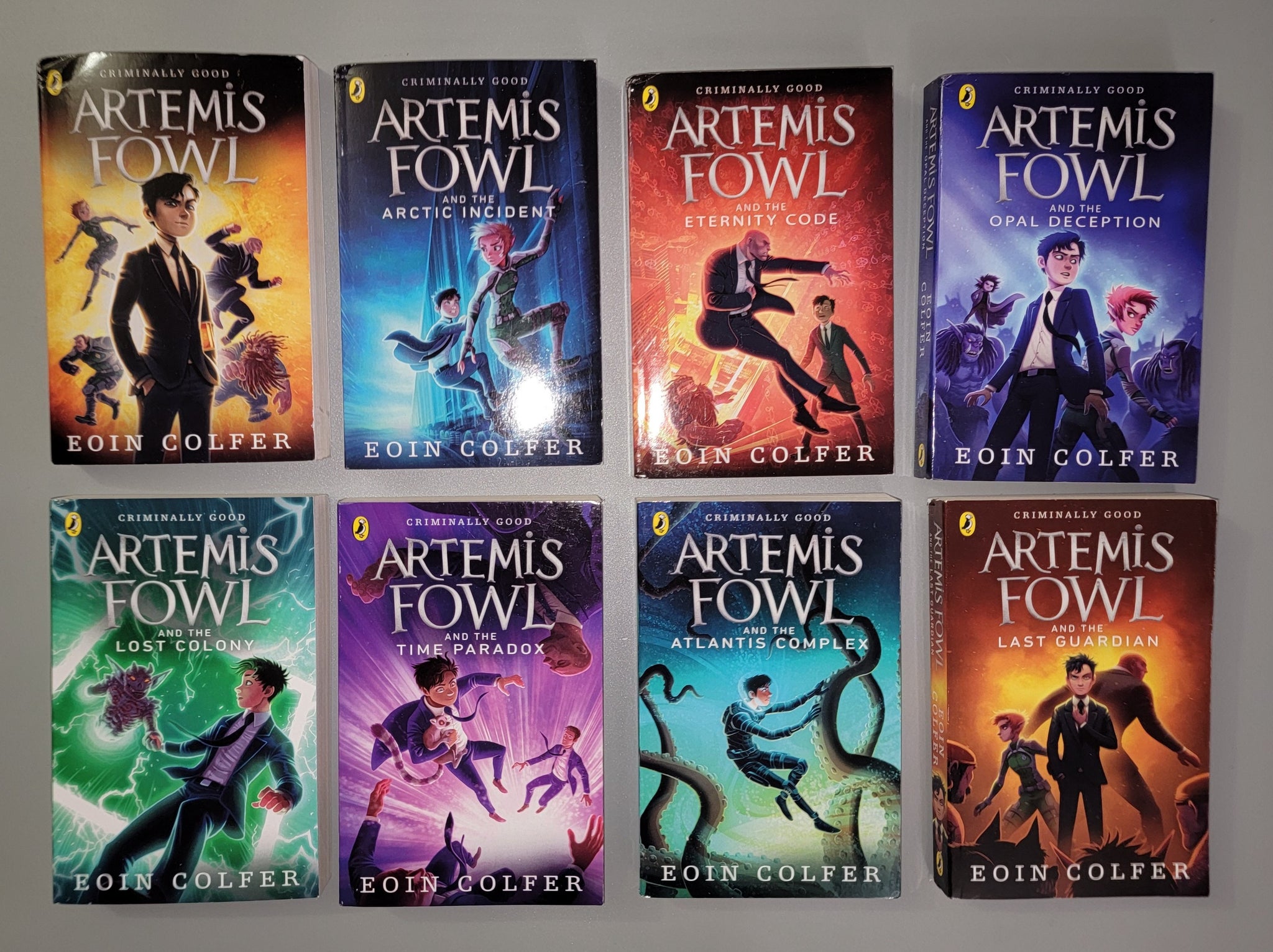  Artemis Fowl Collection 8 Books Set (Artemis Fowl