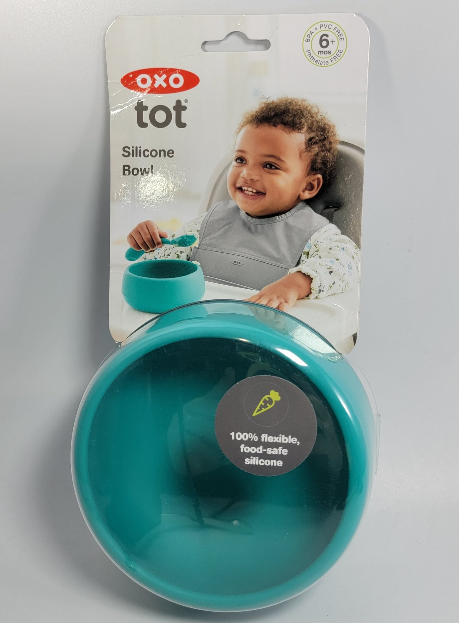 OXO Tot Silicone Spoon Set Teal