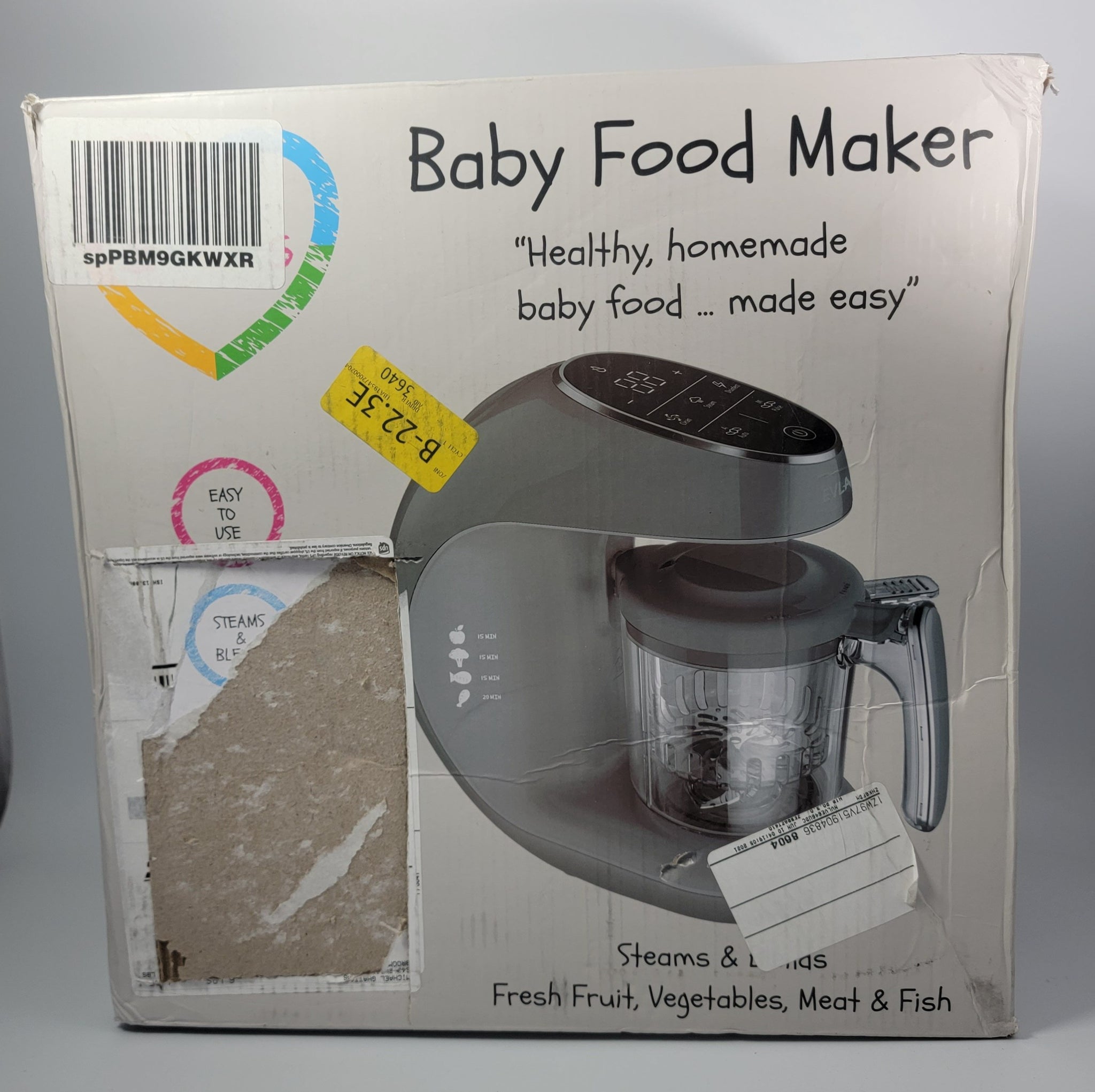 Healthy Homemade Baby Food Puree Blender Multi-Function Steamer - China  Baby Food Steamer and Baby Food Blender price