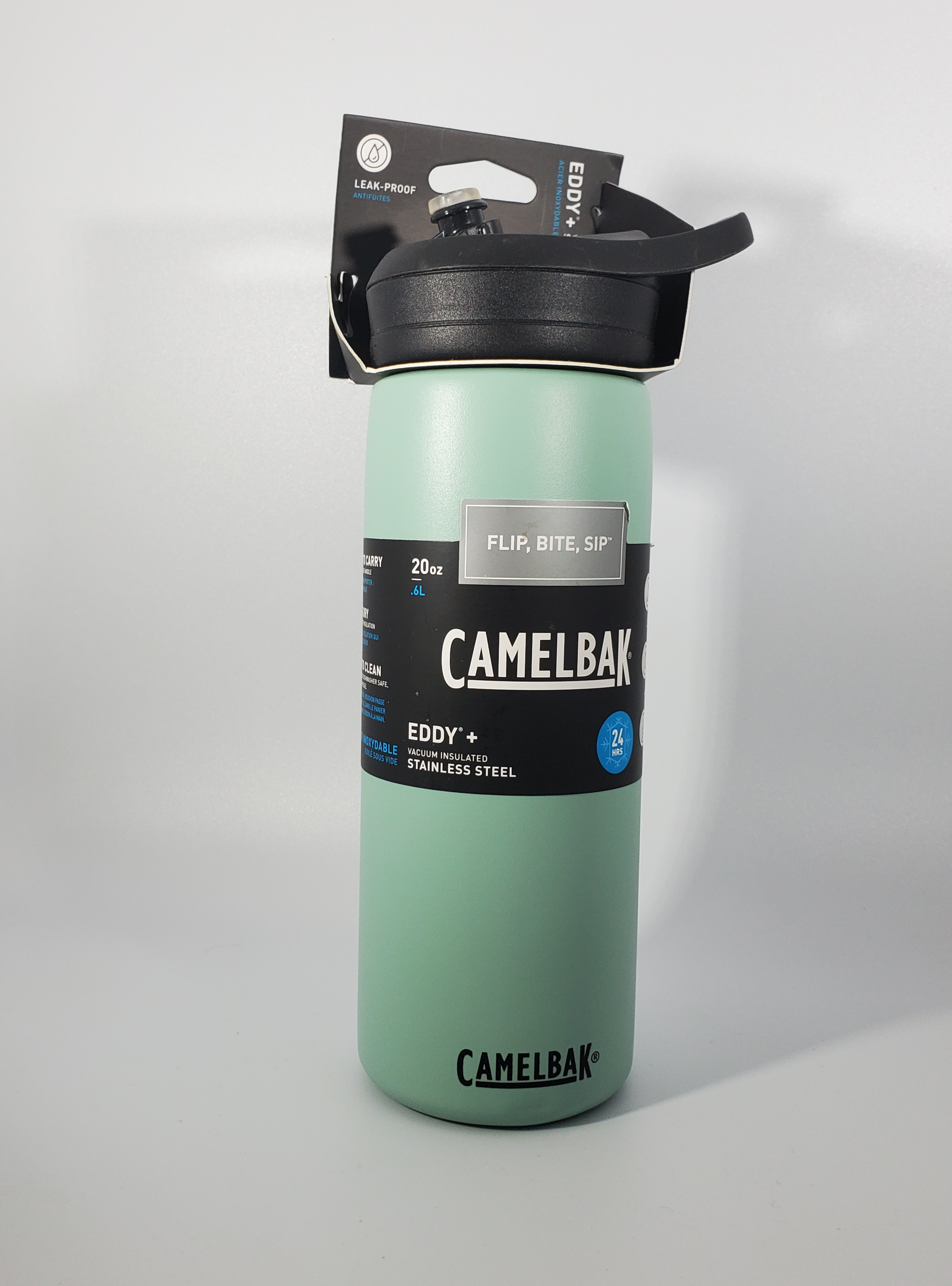 CamelBak 25oz Eddy+ Vacuum Insulated Stainless Steel Water Bottle - Seafoam