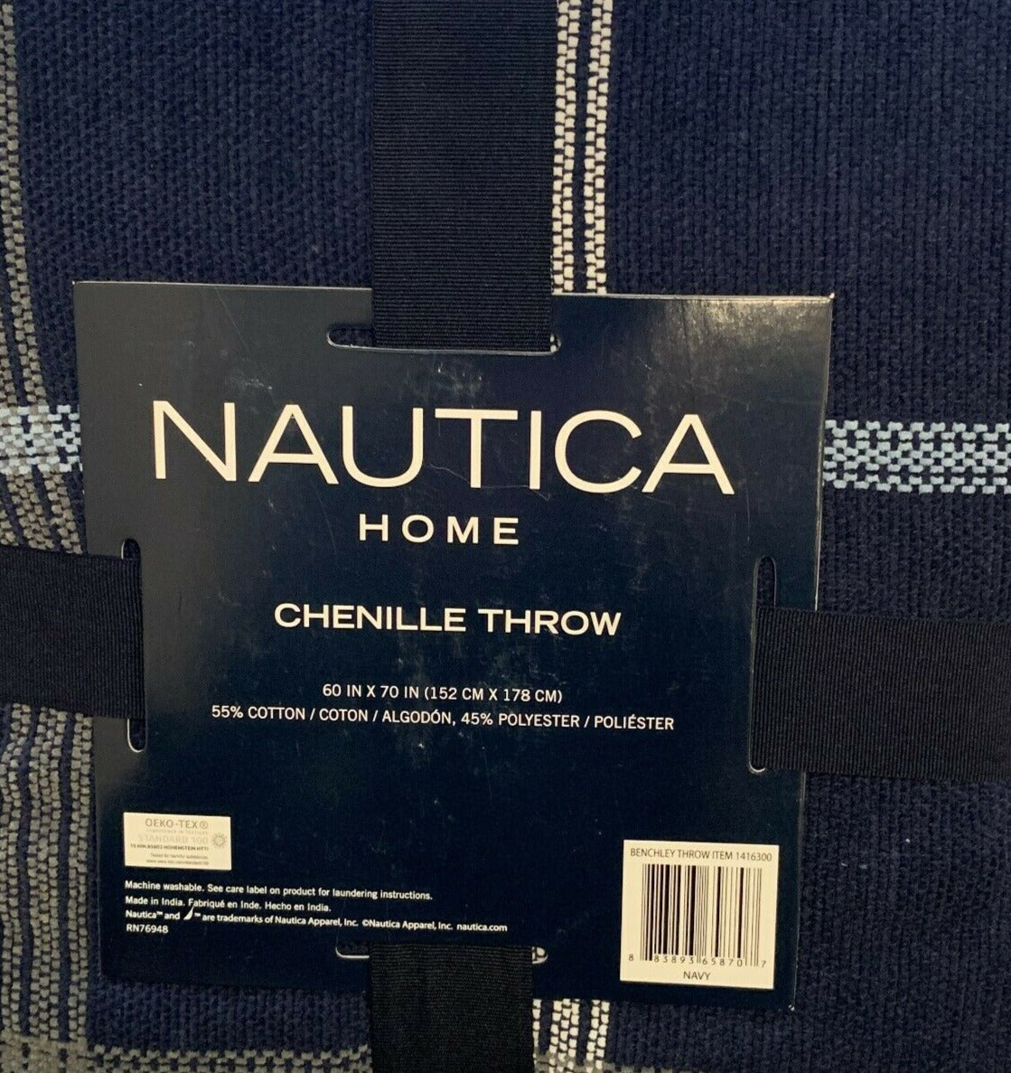 Nautica home chenille throw sale